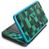 Black & Green Nintendo 2DS XL (2017) Skin